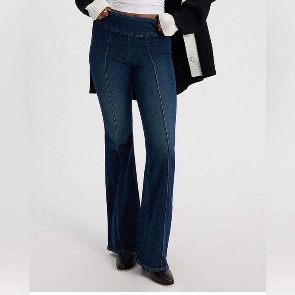 Express 70’s flare. Pull on hyper stretch - image 1